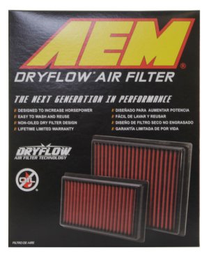 GMC Sierra 2500 HD Air Filter - AEM Induction - Dryflow - 2011